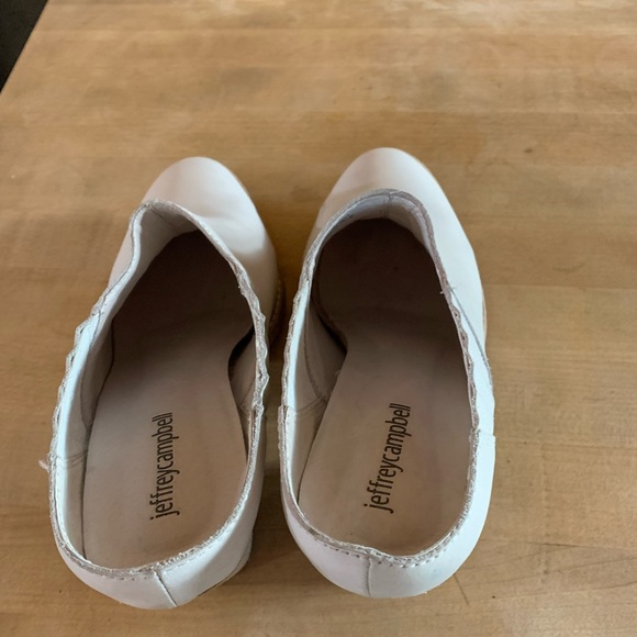 Jeffrey Campbell white mules - Picture 2 of 2